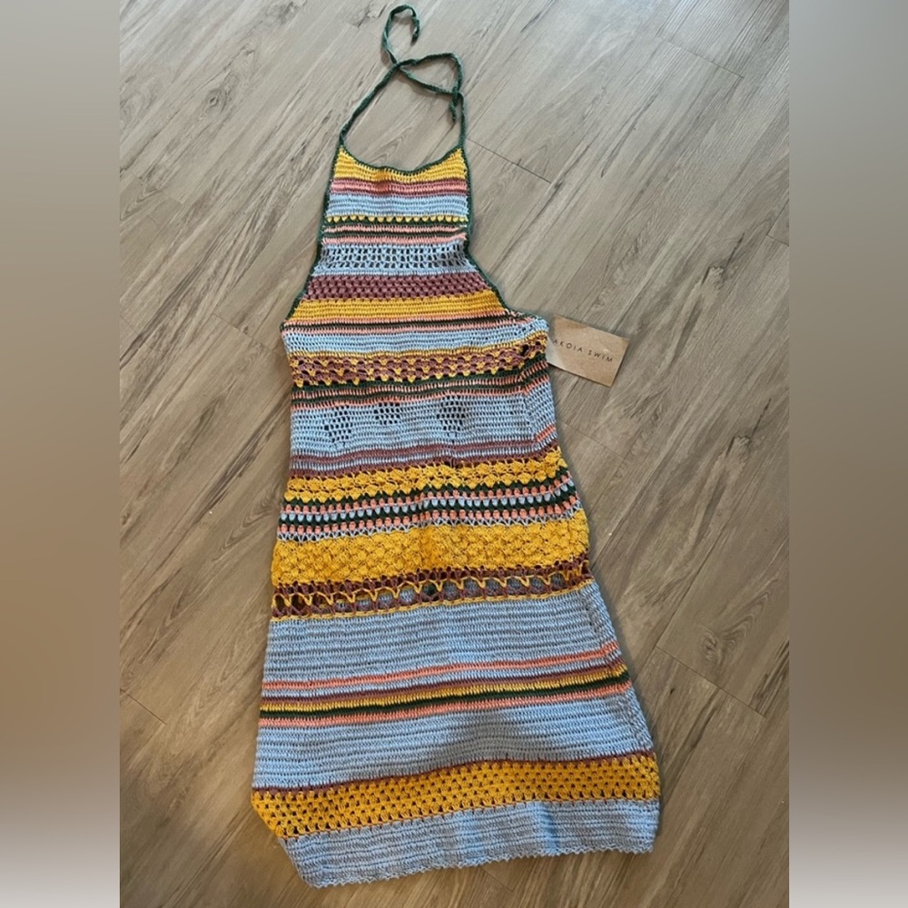 Akoia swim crochet dress